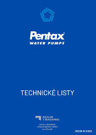 Technické listy PENTAX