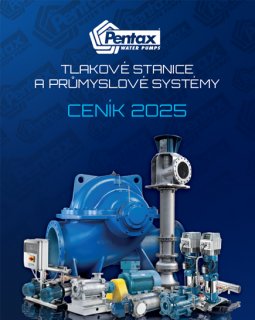 Ceník tlakových stanic a průmyslových systémů PENTAX