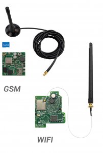 Dálkové ovládání přes WIFI nebo GSM